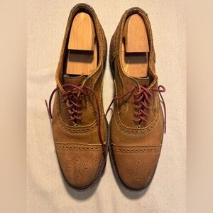 Allen Edmonds Strandmok Sz 11.5 Suede Red Bottom Dainite